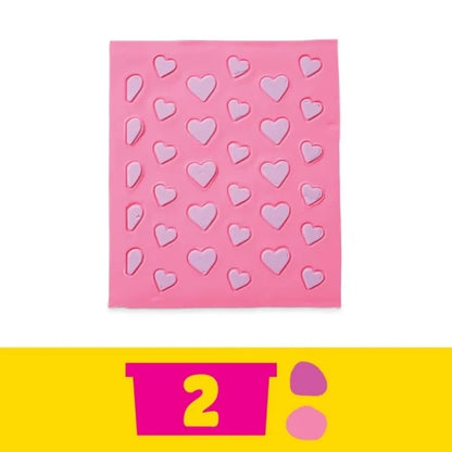 Play-Doh Barbie Hearts & Hair Fashion Playset
