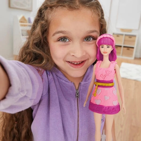 Play-Doh Barbie Hearts & Hair Fashion Playset