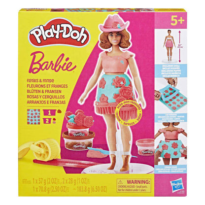 Play-Doh Barbie Florals & Fringe Fashion Playset