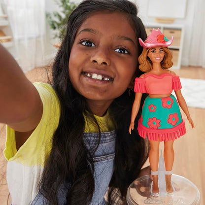 Play-Doh Barbie Florals & Fringe Fashion Playset