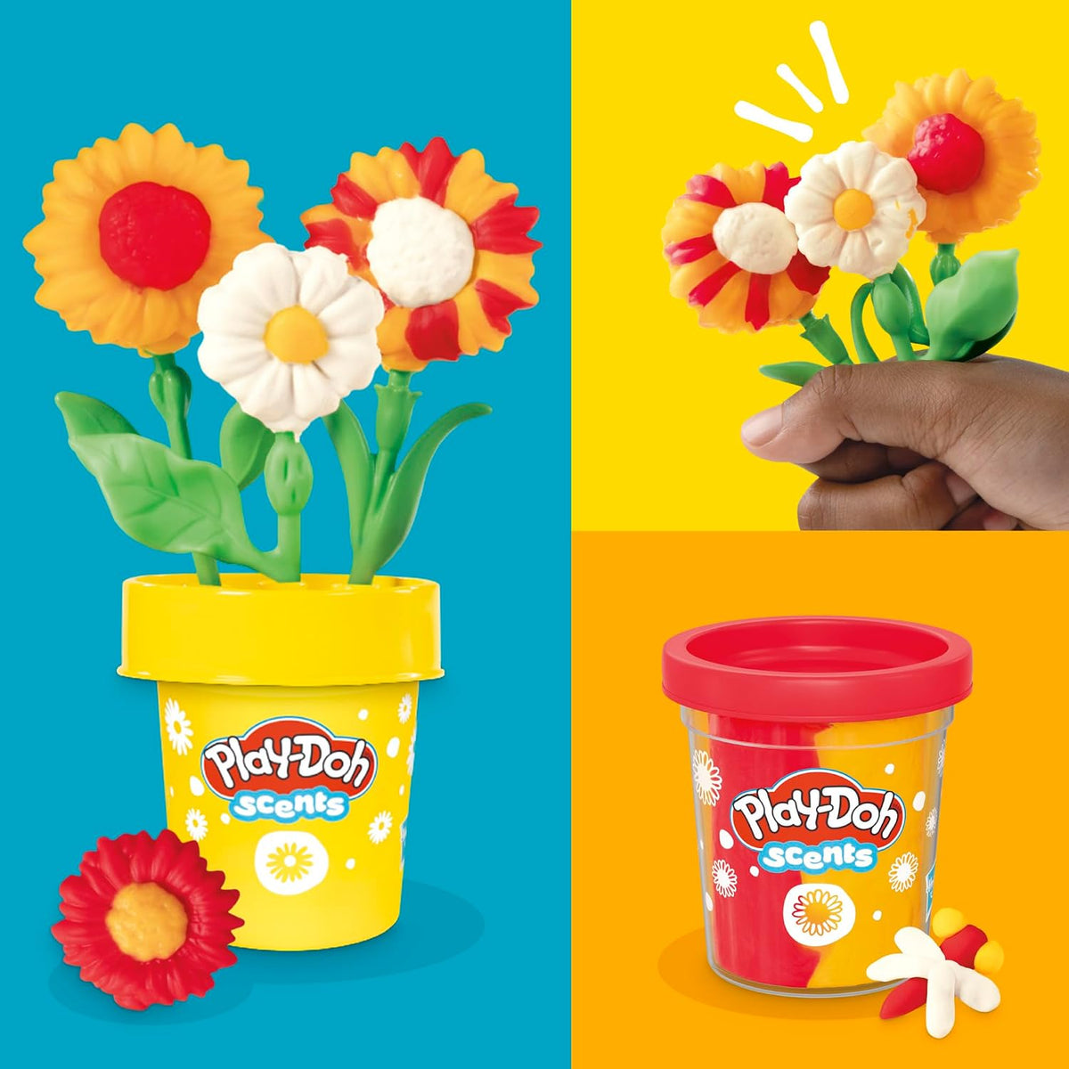 Play-Doh Sunflower & Daisies Flower Playset