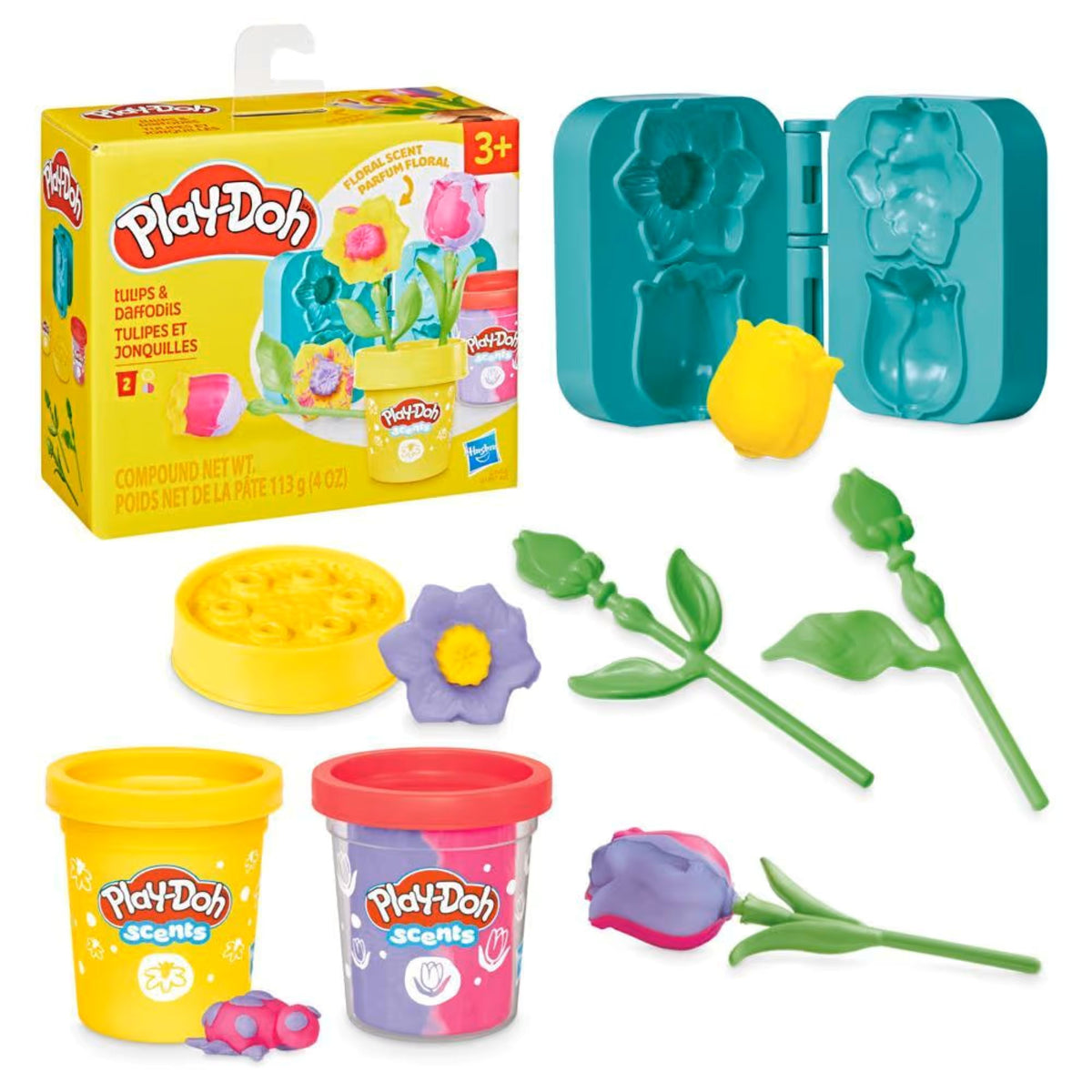 Play-Doh Sunflower & Daisies Flower Playset