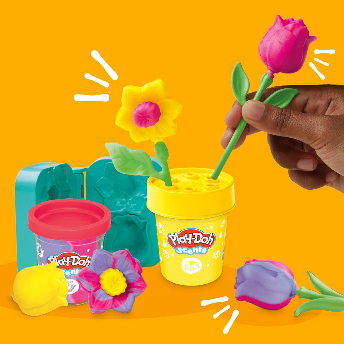Play-Doh Sunflower & Daisies Flower Playset
