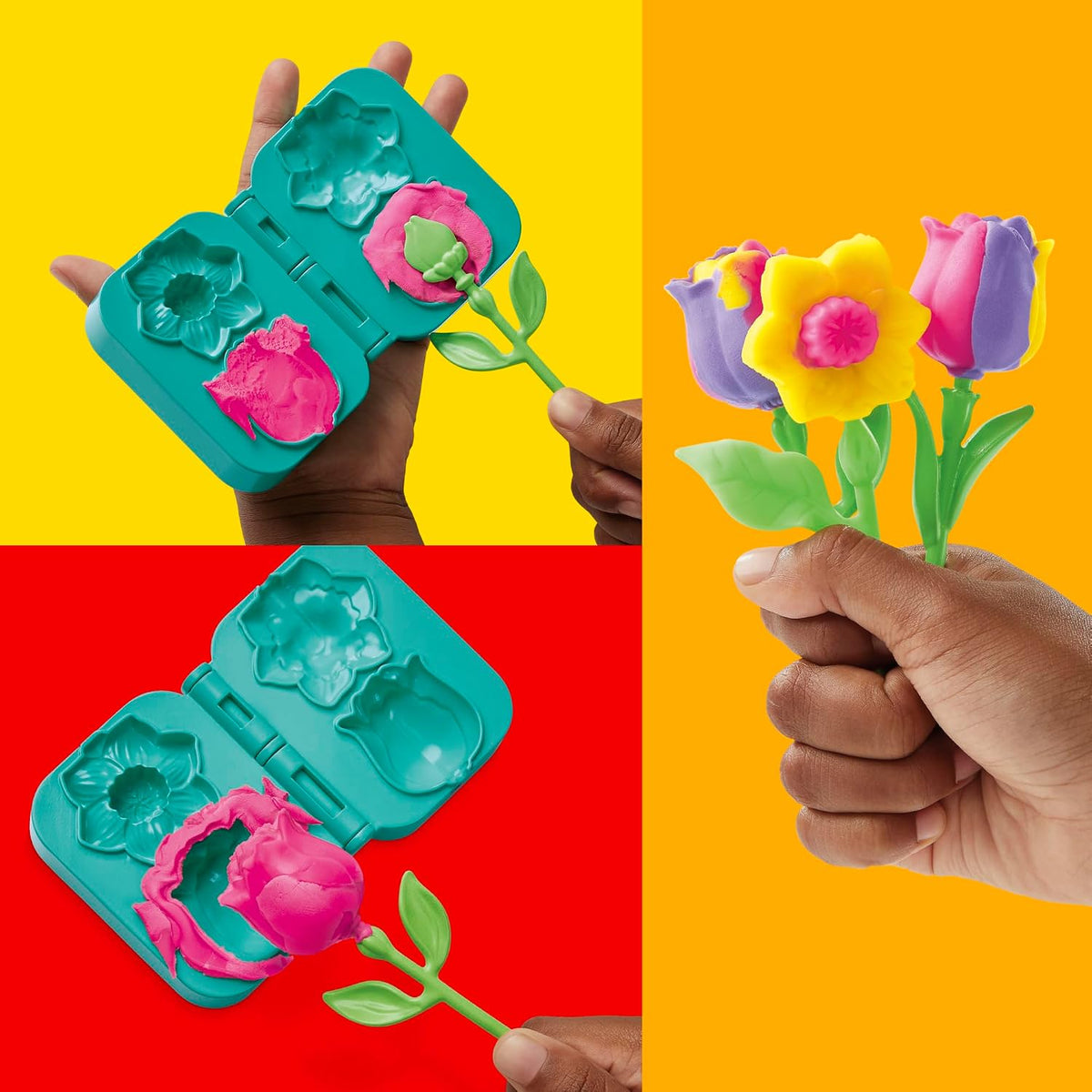 Play-Doh Sunflower & Daisies Flower Playset