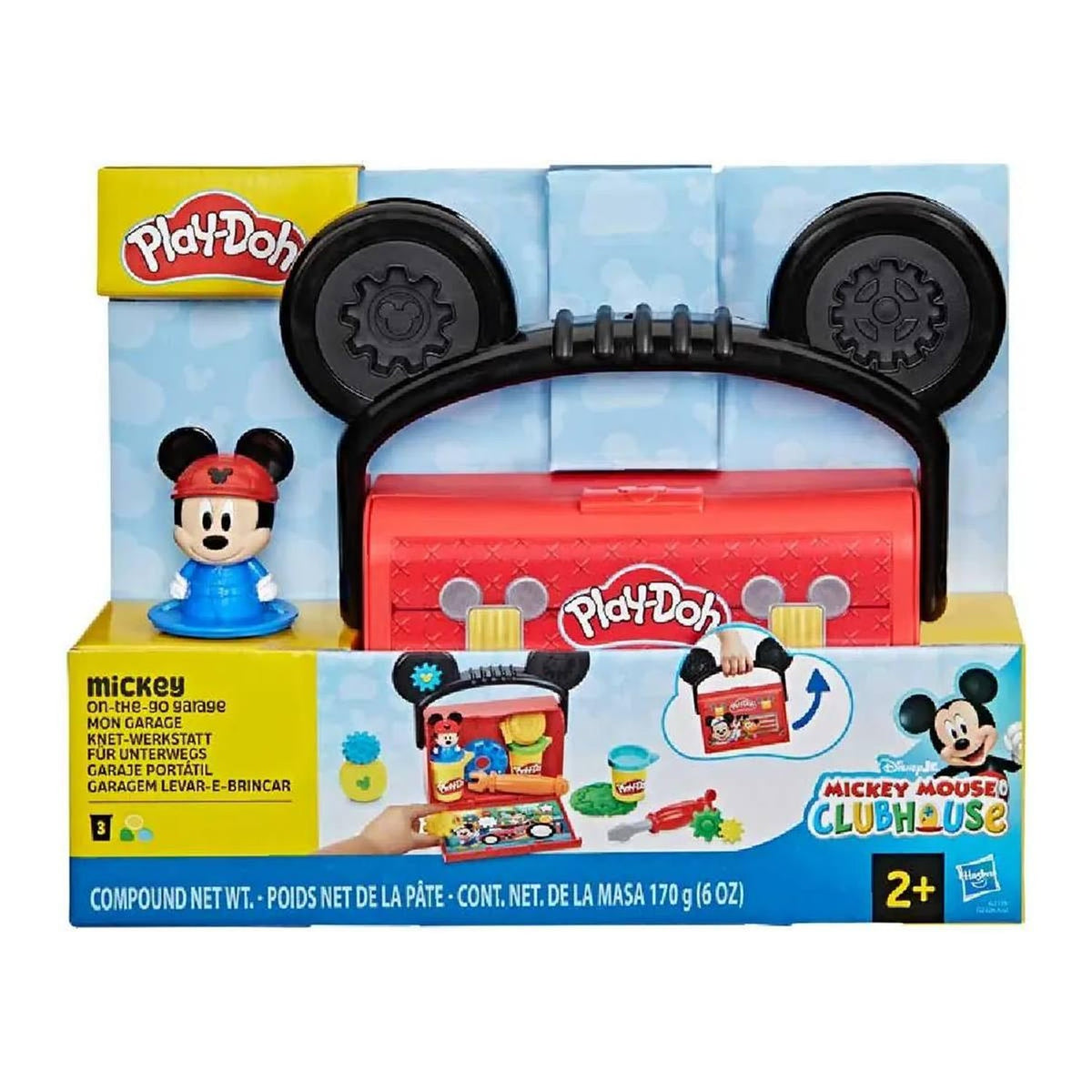 Play-Doh Disney Jr. On-the-Go Garage Playset