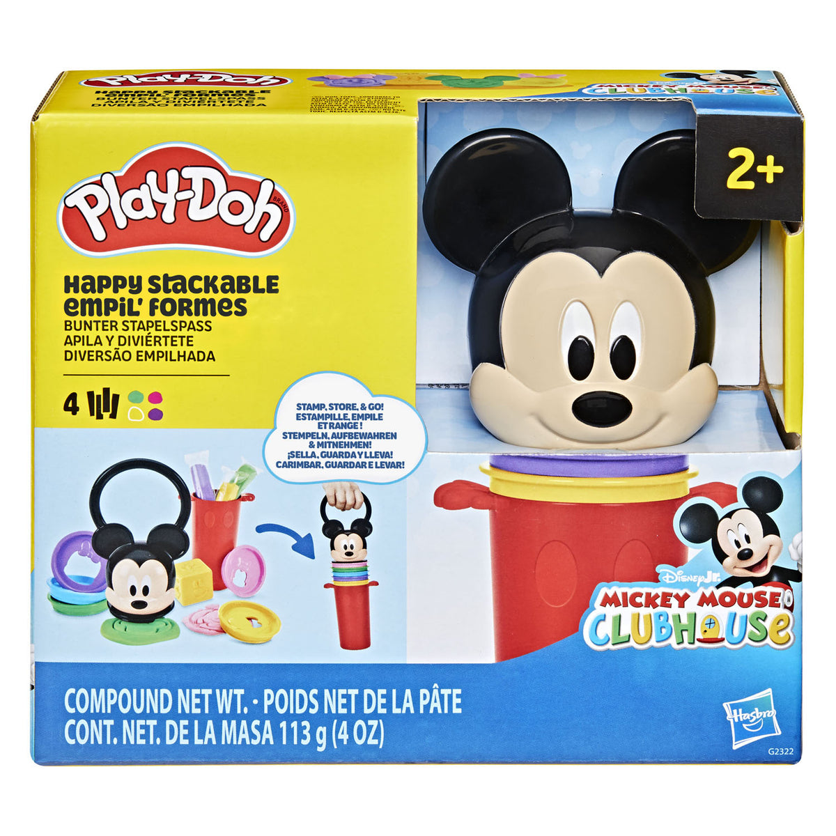 Play-Doh Disney Jr. Happy Stackable Playset