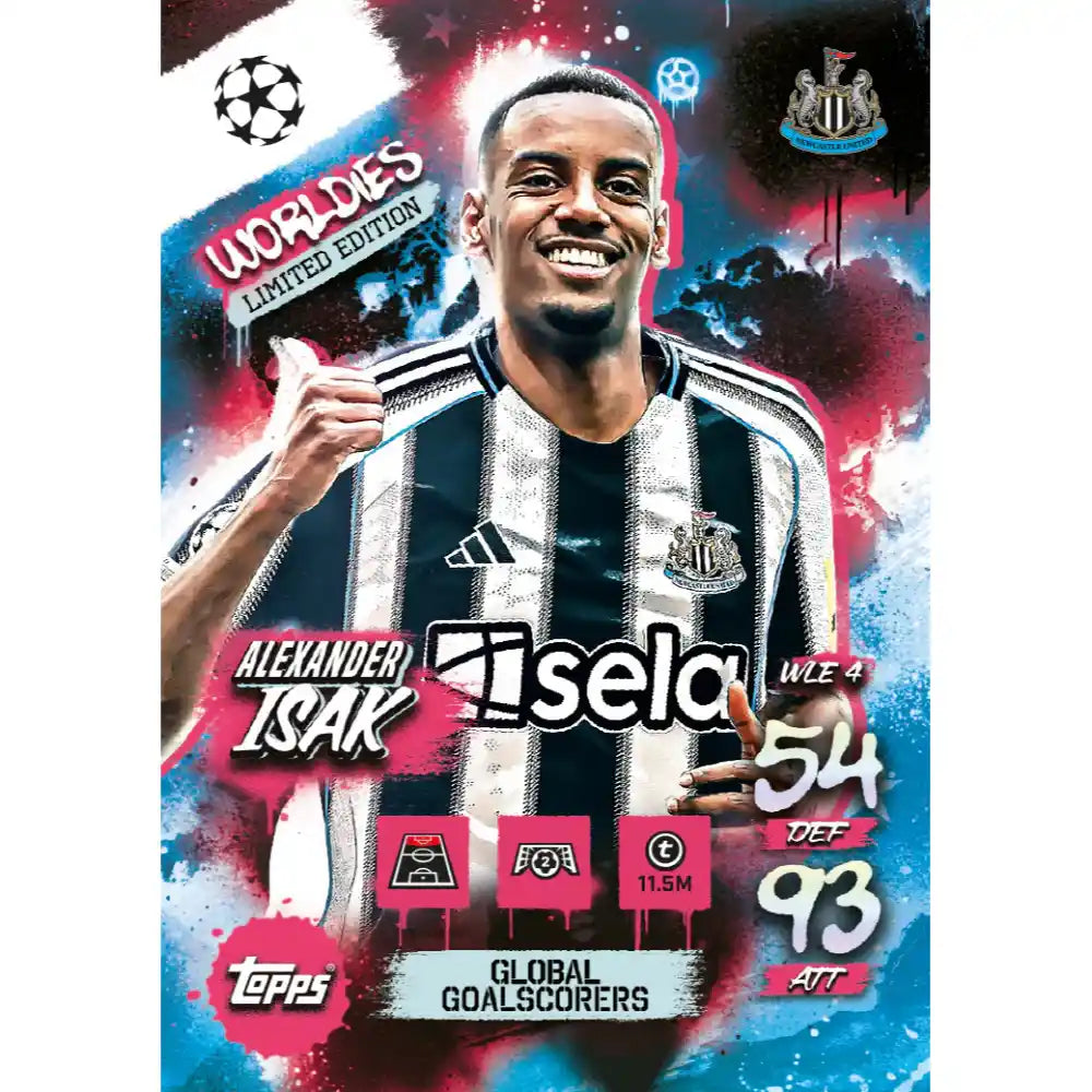Topps Match Attax UEFA Club Competitions 2025/26 Mini Tin Assorted