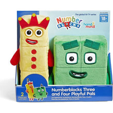 Learning Resources Number Blocks 3 & 4 Playful Pals Plush Toys (18+ Months)