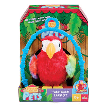 Addo Pitter Patter Pets Talk Back Red Parrot (3-5 Years)