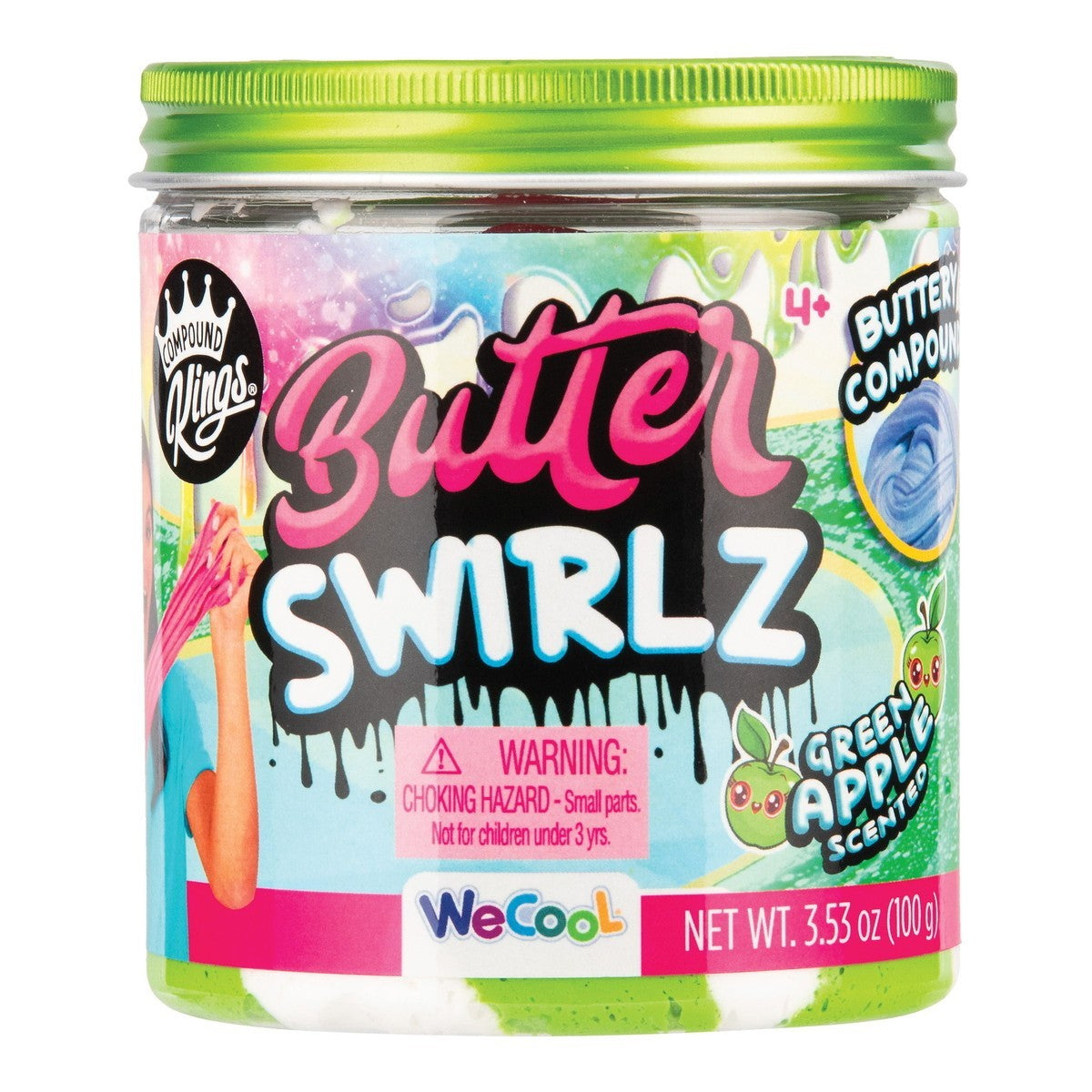 WeCool Butter Color Changing Slime in a Jar – Assorted