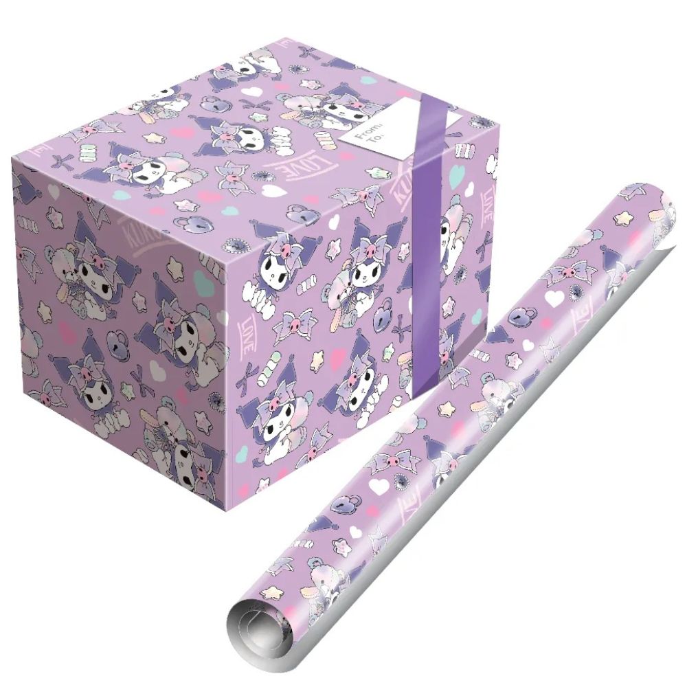 Kuromi Gift Wrapping Paper Roll 200 × 76 cm