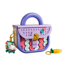 LEGO Creator 3-in-1 Art Fashion Bag with Storage 31391 with colourful tiles and interchangeable keyrings

