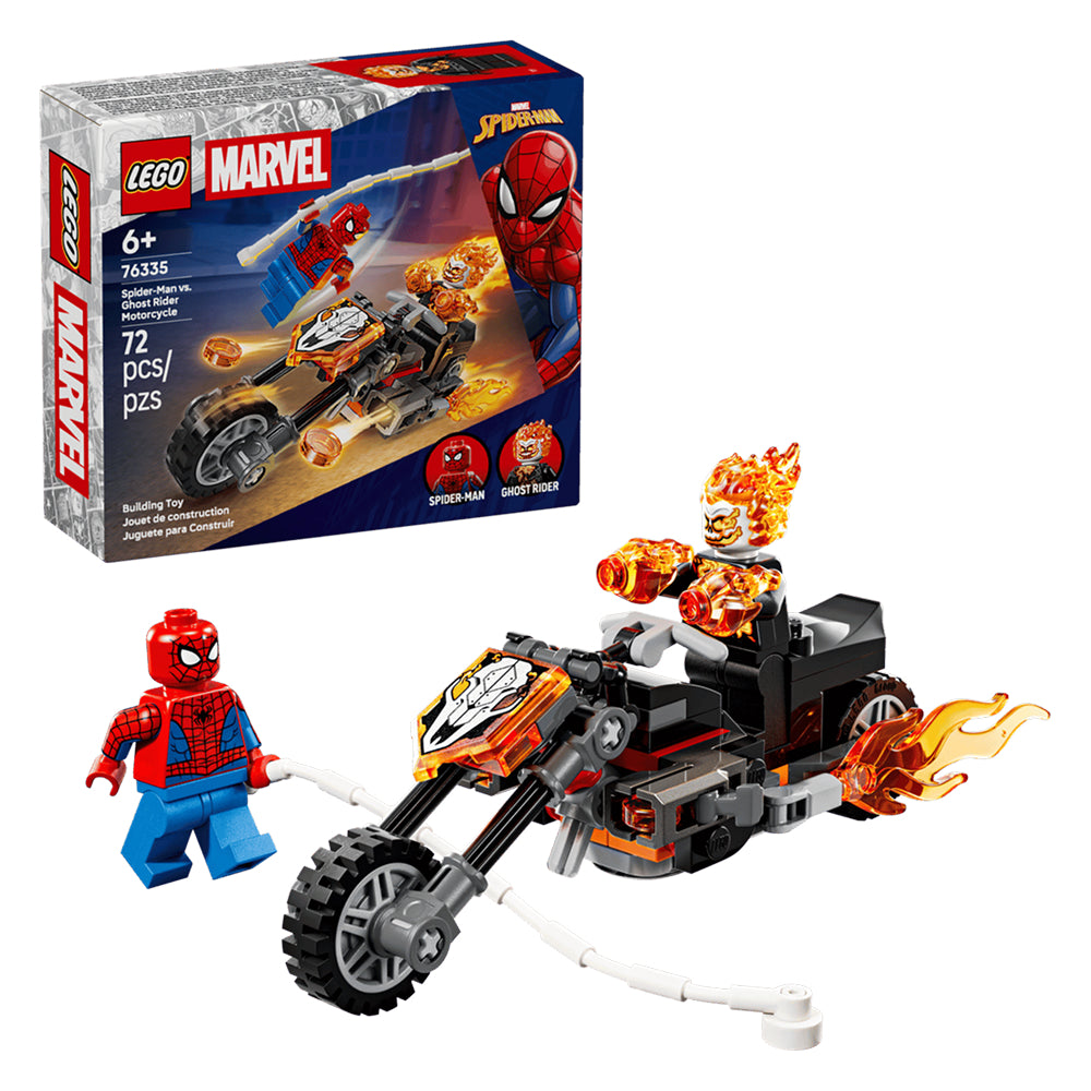 LEGO Marvel Spider-Man vs. Ghost Rider Motorcycle