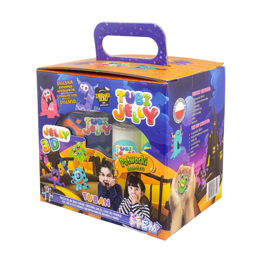 Tuban Tubi Jelly Monsters 6-Colour Creative Set
