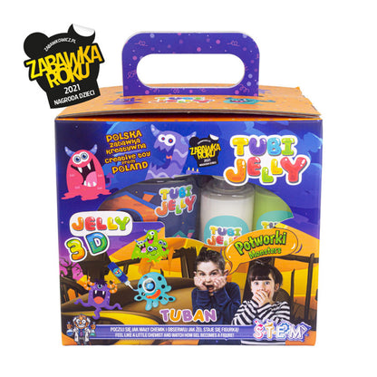 Tuban Tubi Jelly Monsters 6-Colour Creative Set