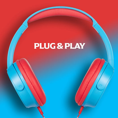 Spidey and His Amazing Friends AUX Headphones with Stickers