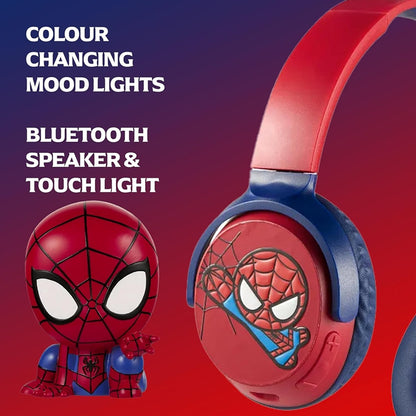 Spider-Man Soft Touch Light with Bluetooth Headphones