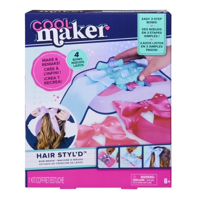 Cool Maker Hair Styl'd Bow Maker Set