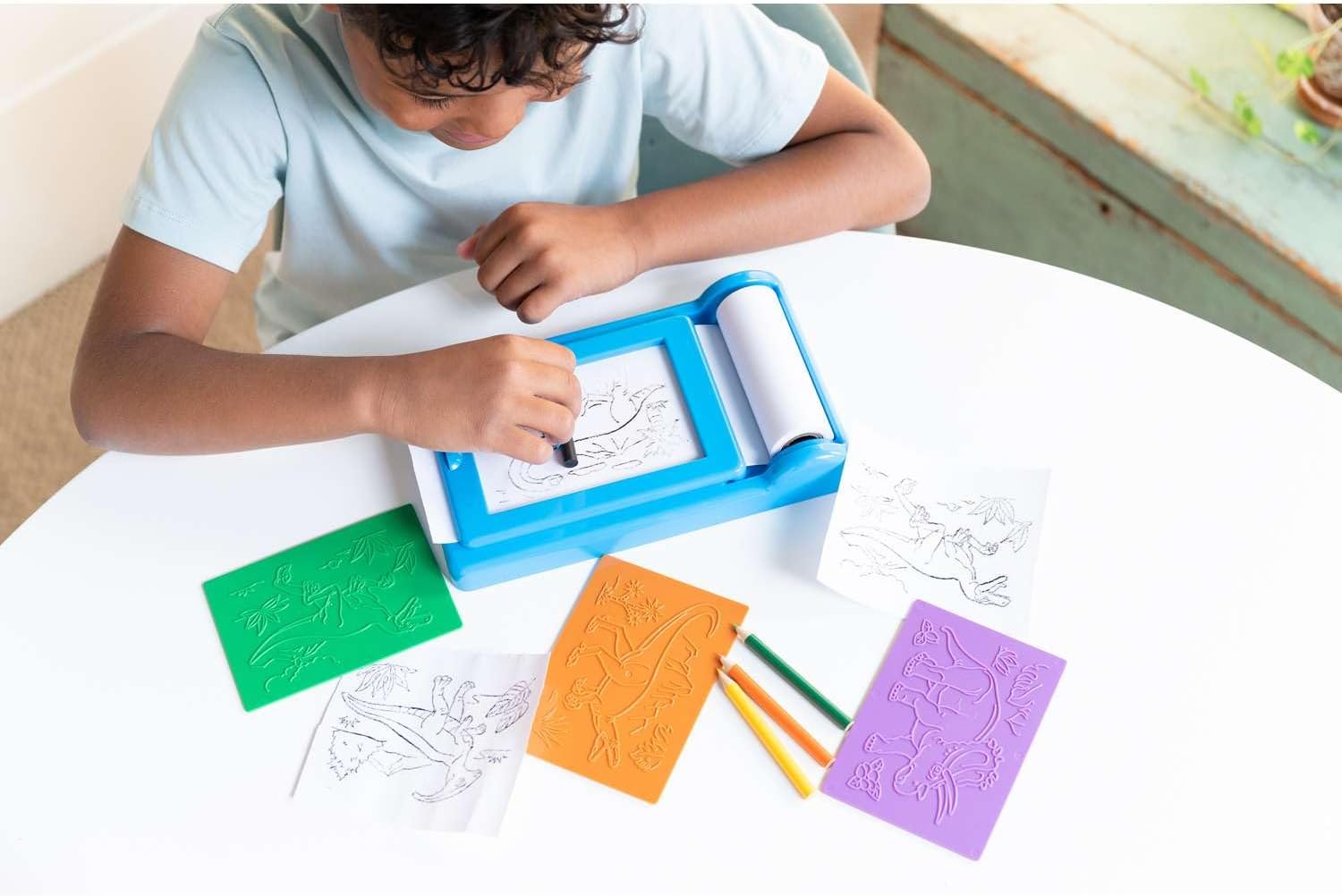 4M KidzMaker/Dinosaur Rub Art Studio