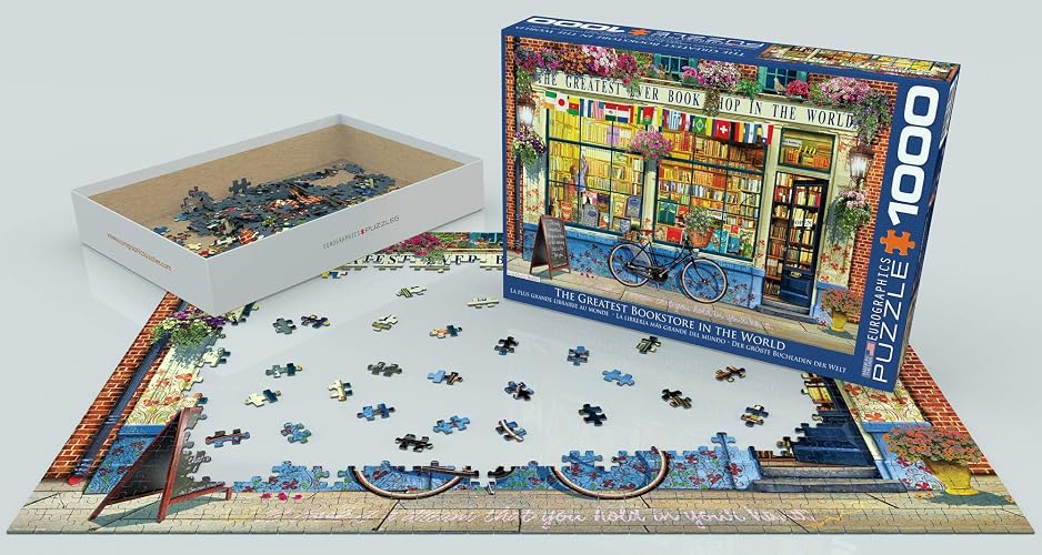 Puzzle 1000 The Greatest Bookstore In The World