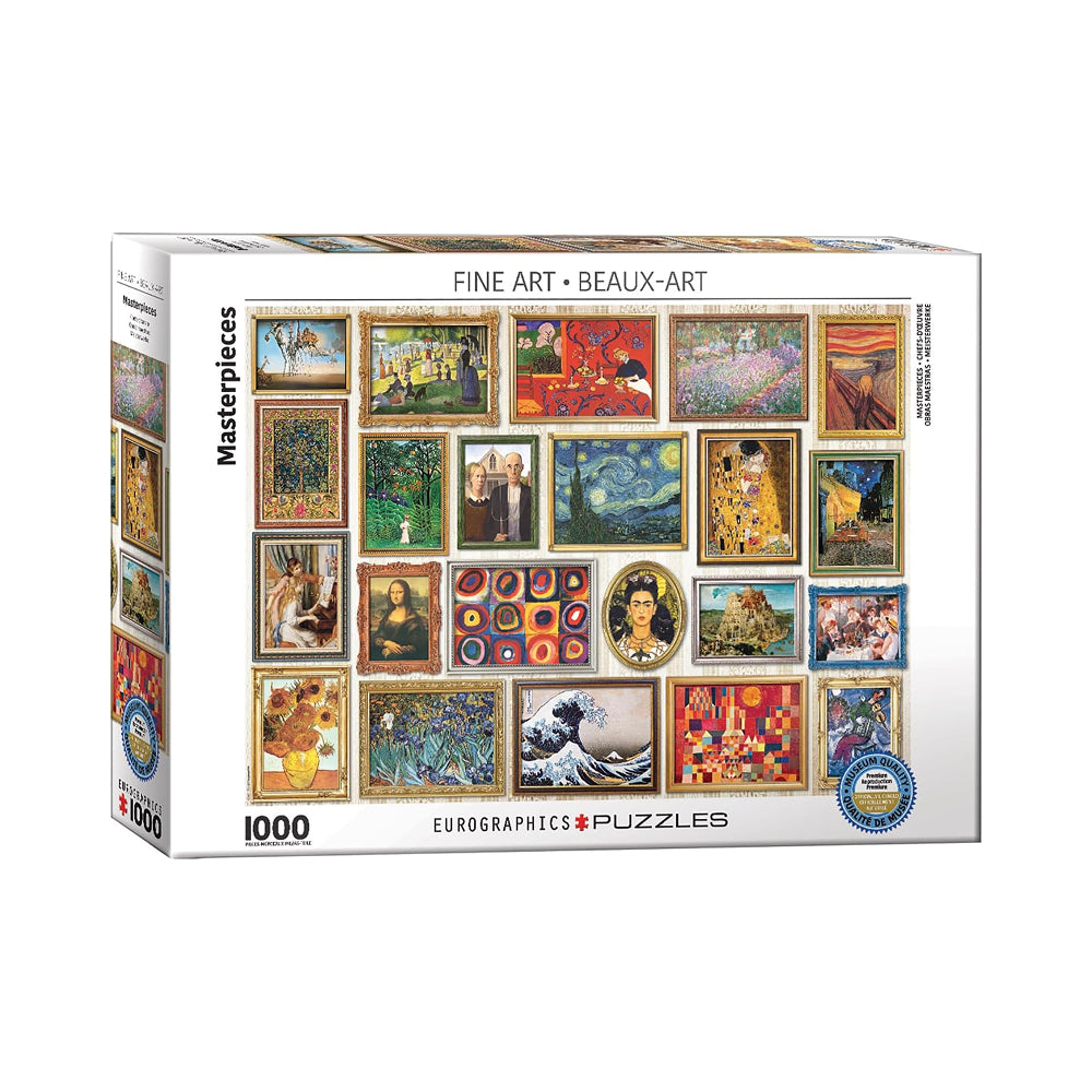 Eurographics Masterpieces 1000-Piece Puzzle