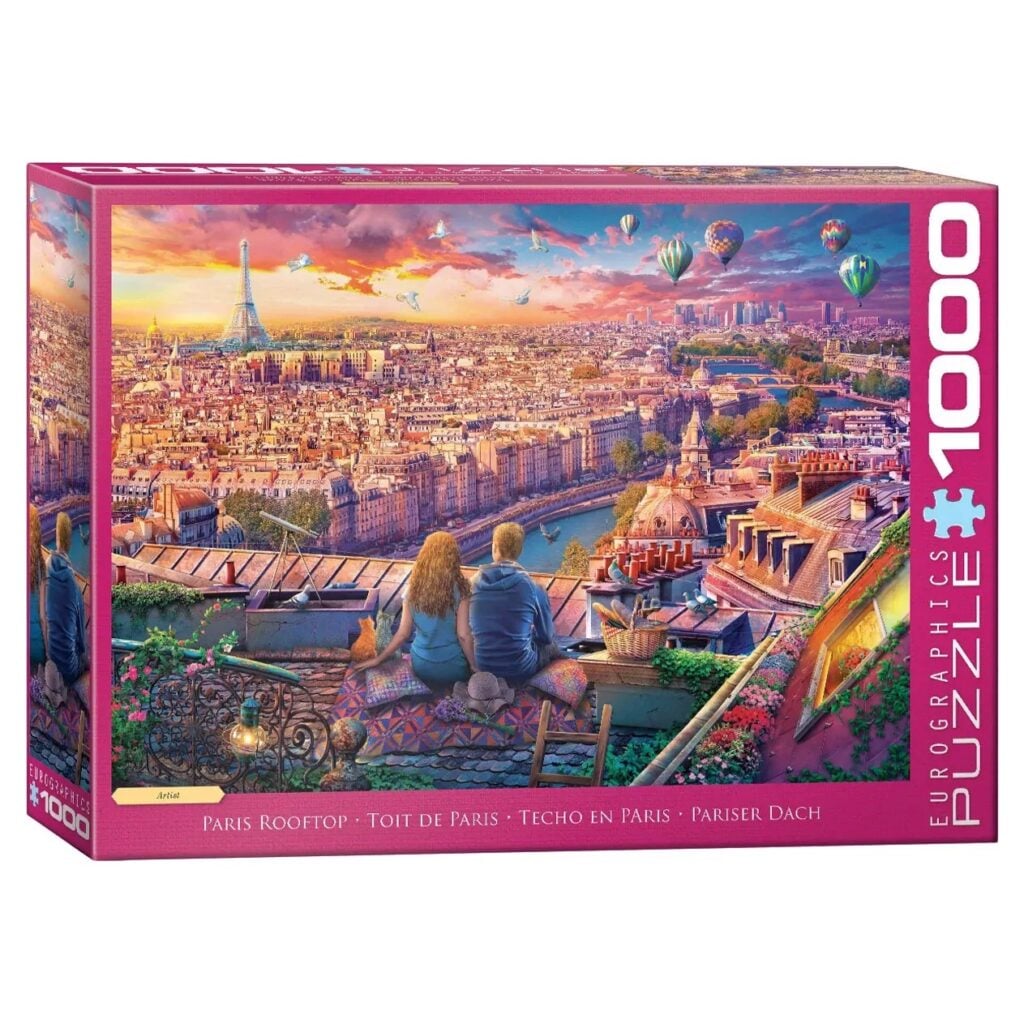Puzzle 1000 Paris Rooftop