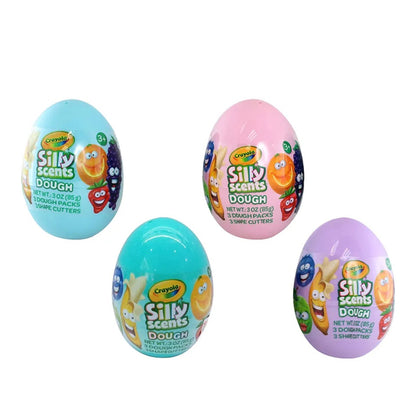 Crayola Silly Scents Large Egg Scent Dough – Assorted