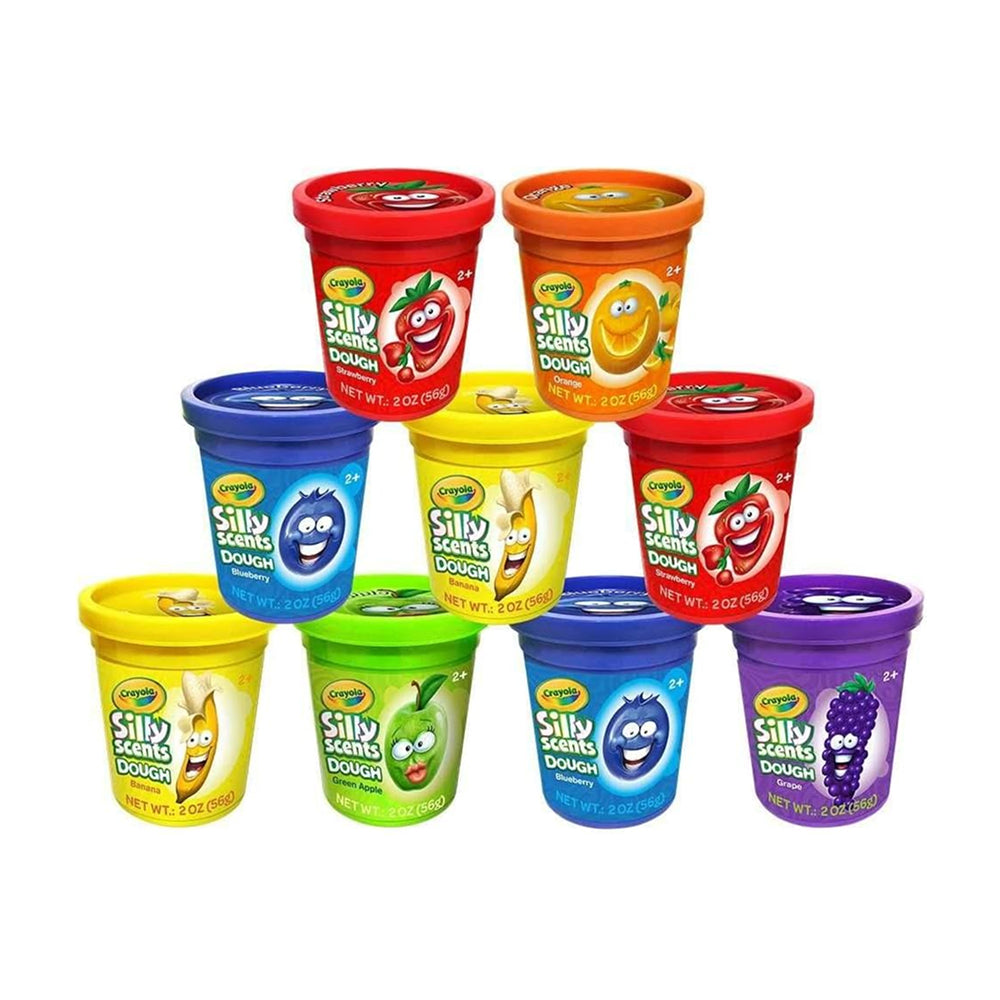 Crayola Silly Scents Scented Dough Tubs 9-Pack