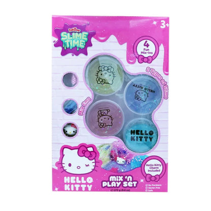 Doh Time Slime Time Hello Kitty Mix 'N Play Slime Set (3+ Years)