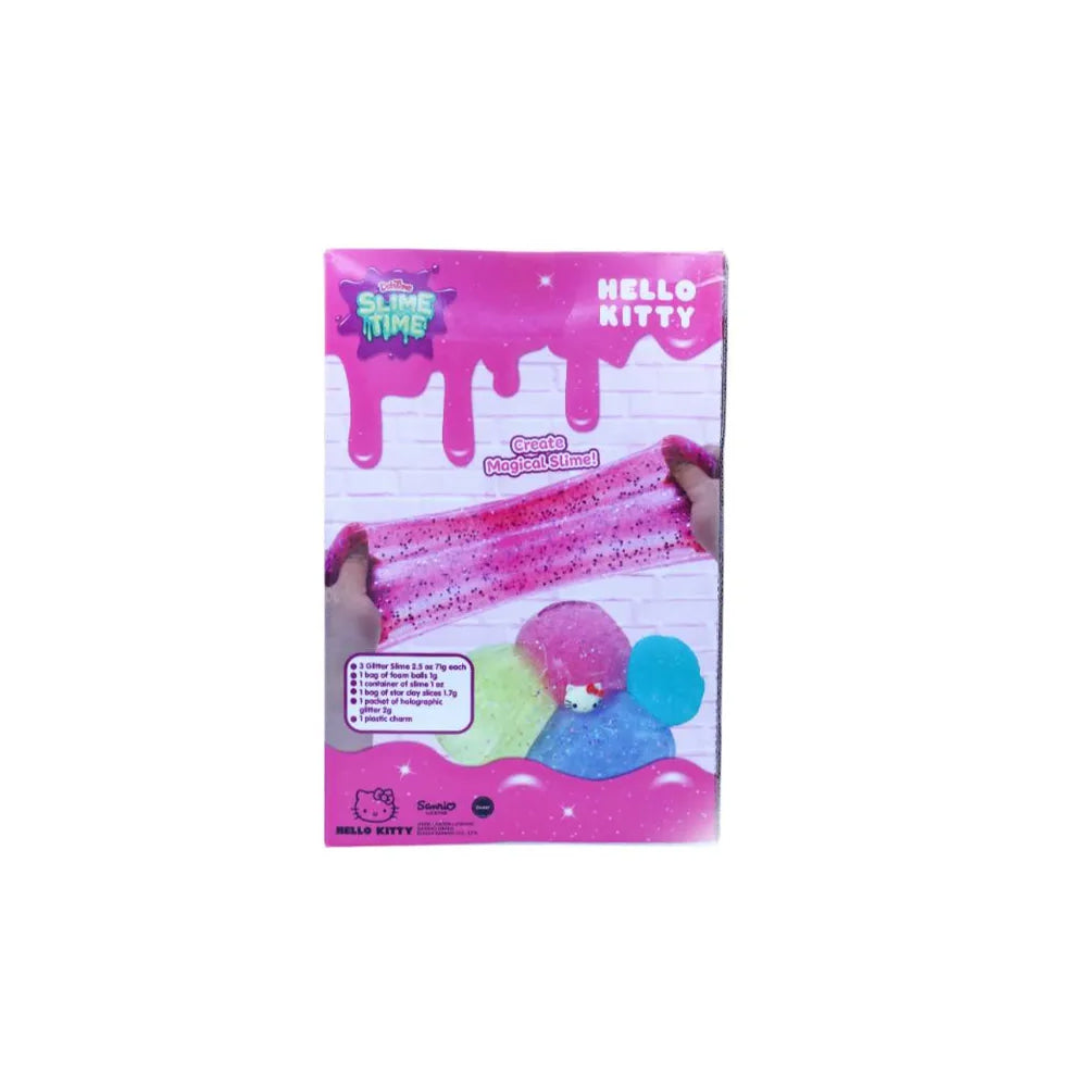 Doh Time Slime Time Hello Kitty Mix 'N Play Slime Set (3+ Years)