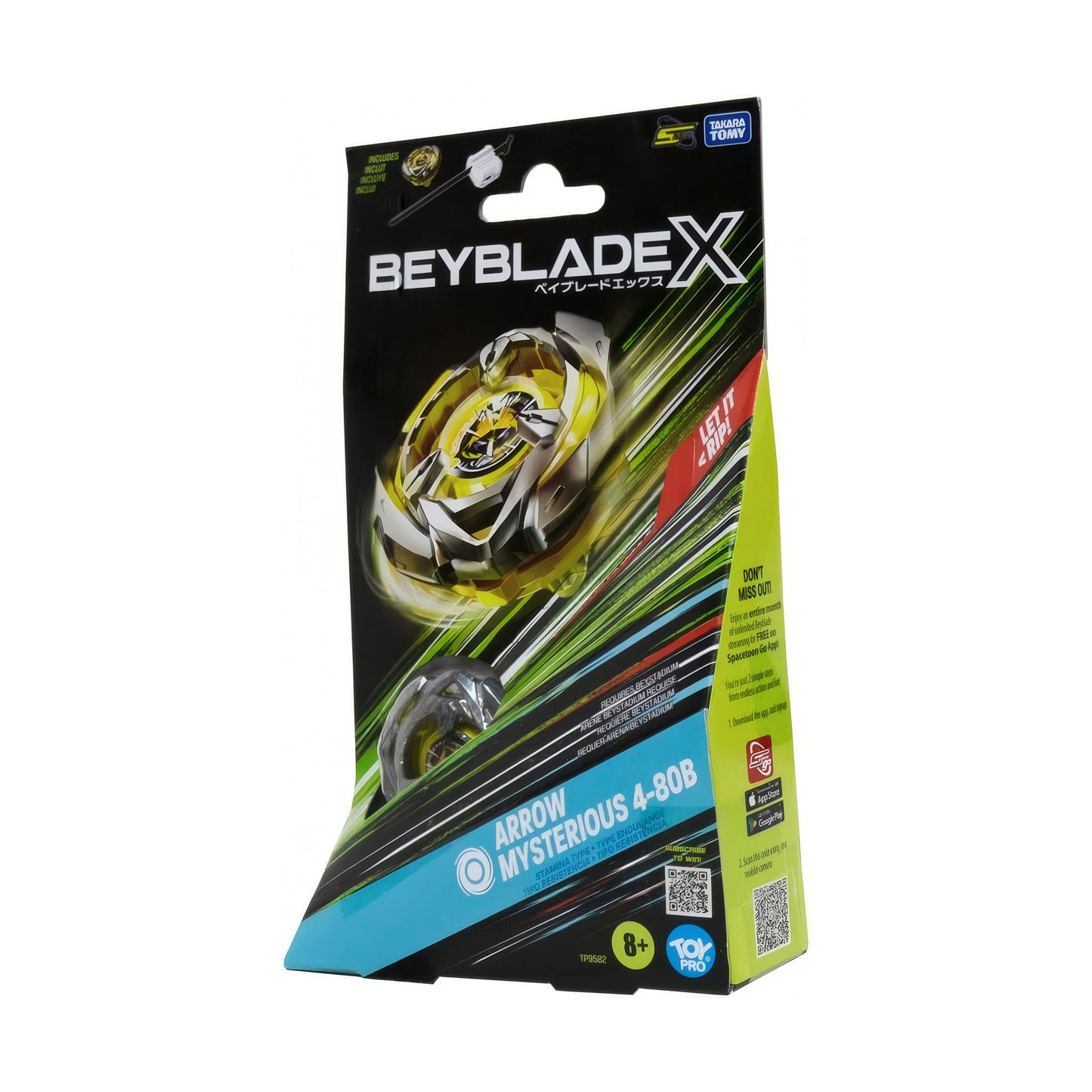 Beyblade X Arrow Wizard 4-80B Starter Pack