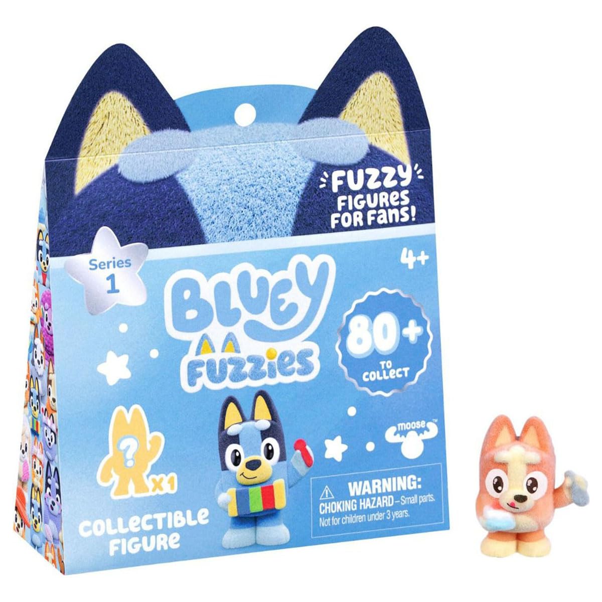 Bluey Fuzzies Mystery Collectible Figure Blind Pack