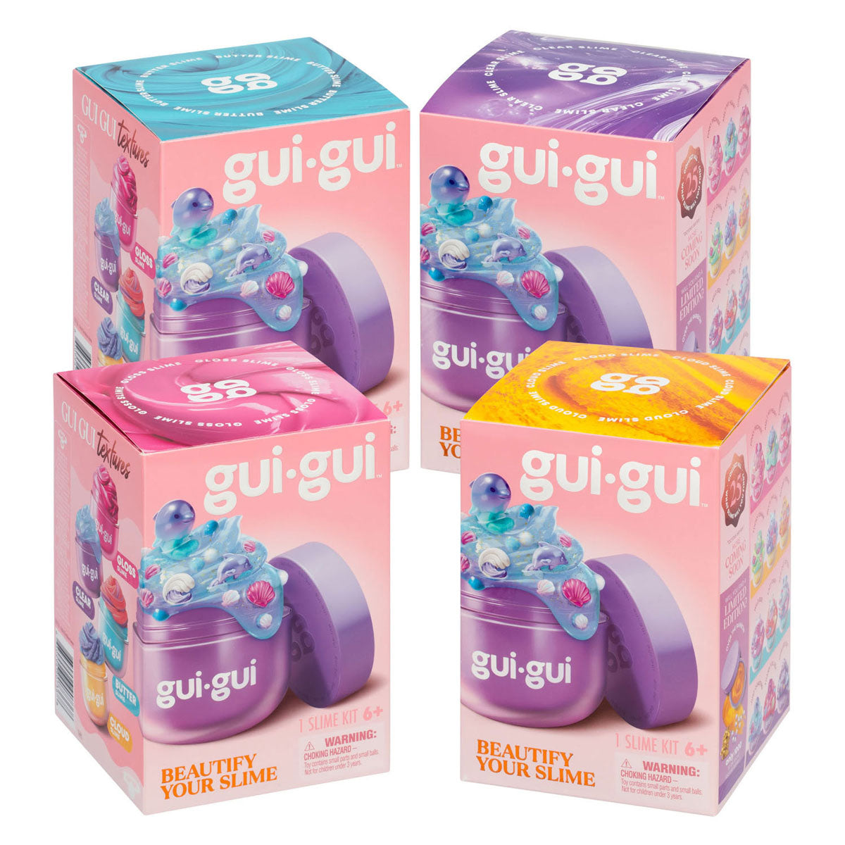 Gui Gui Slime Single Pack DIY Customizable Slime Kit for Kids Age 6+