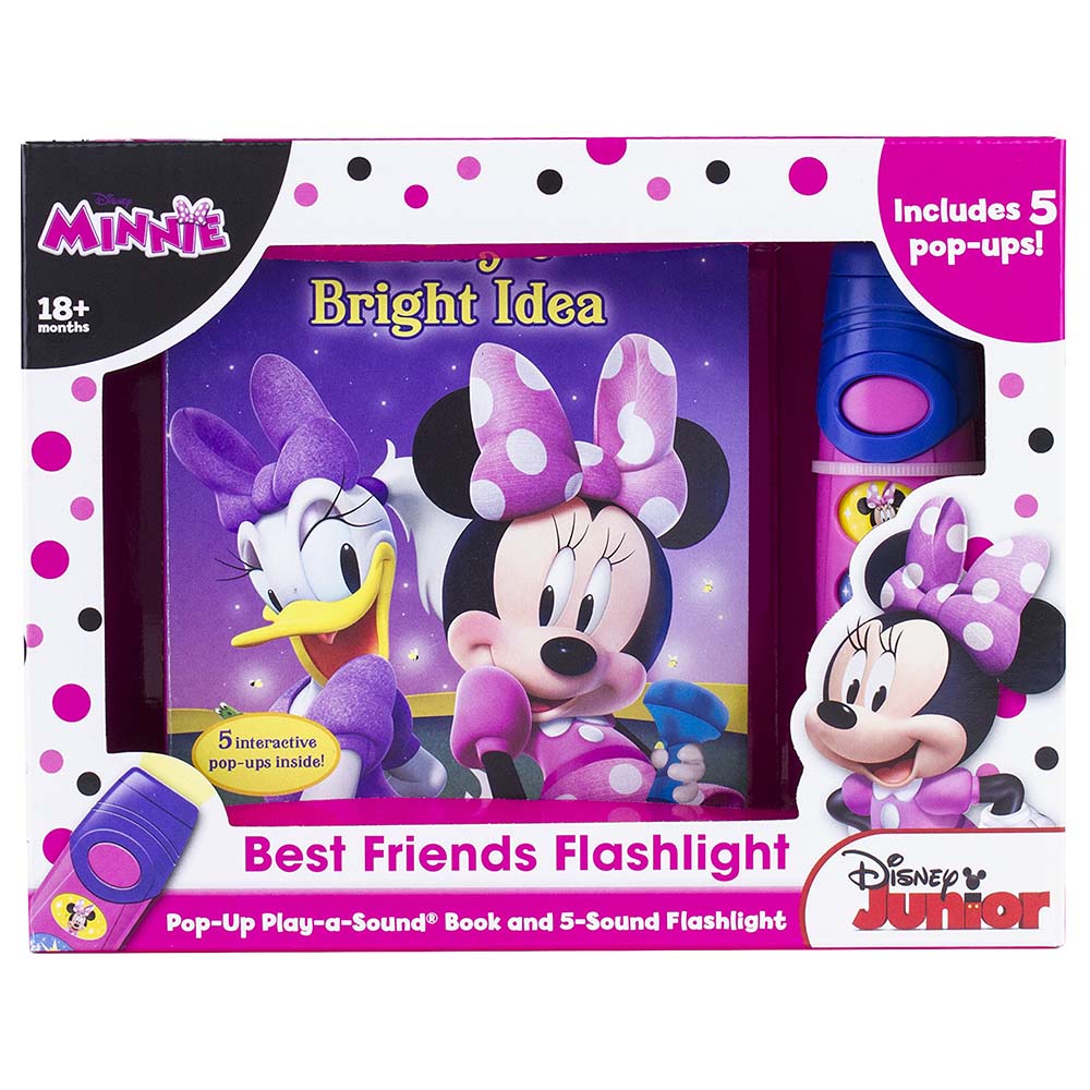Disney Minnie Mouse Best Friends Pop-Up Sound Book & Flashlight