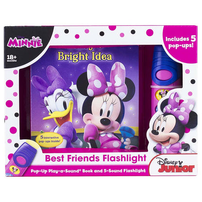 Disney Minnie Mouse Best Friends Pop-Up Sound Book & Flashlight