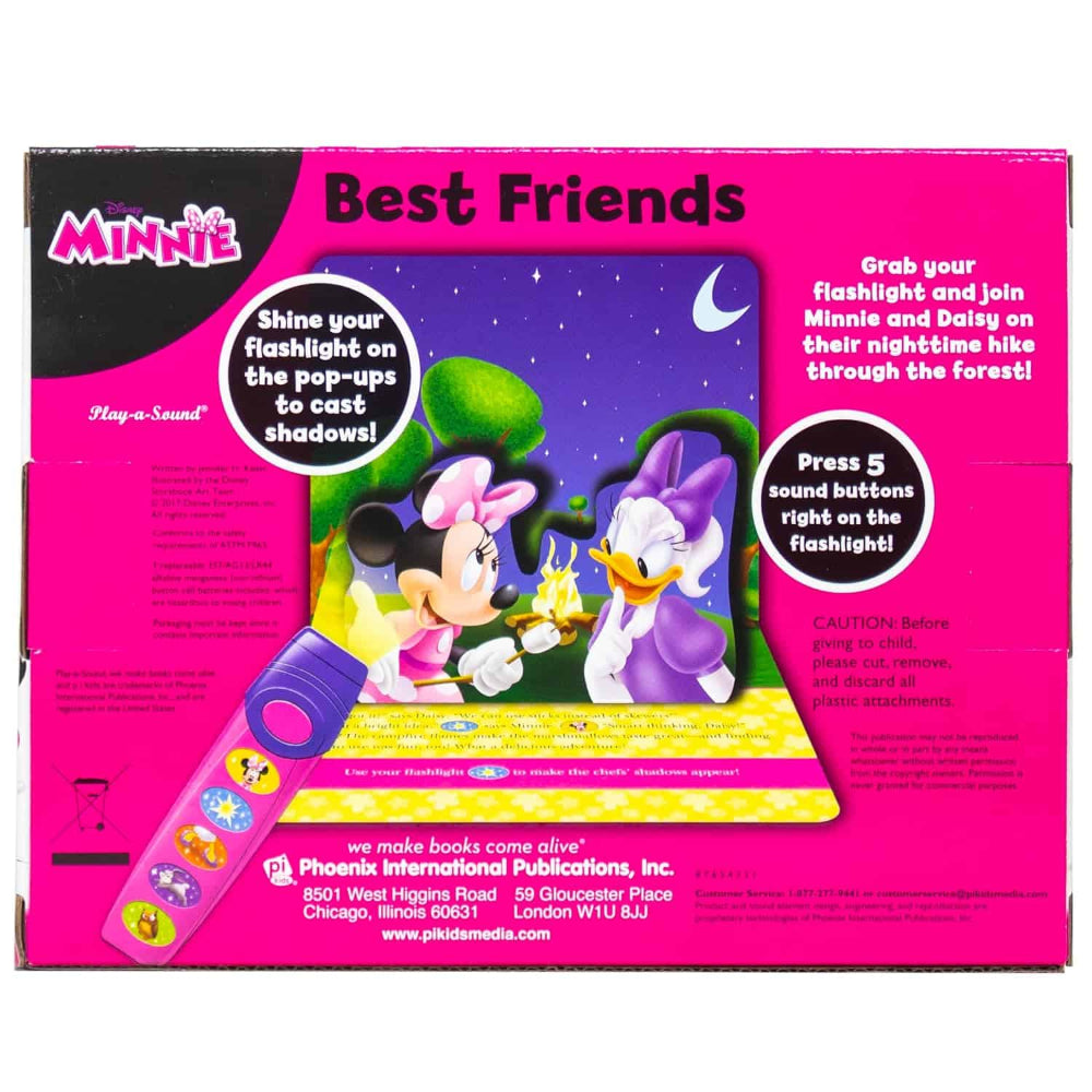 Disney Minnie Mouse Best Friends Pop-Up Sound Book & Flashlight
