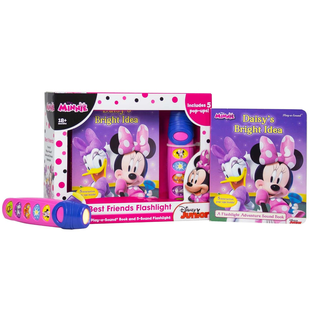 Disney Minnie Mouse Best Friends Pop-Up Sound Book & Flashlight