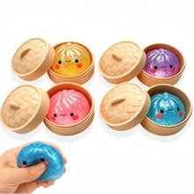 Small Dumplings Glitter Squishy