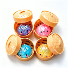 Small Dumplings Glitter Squishy