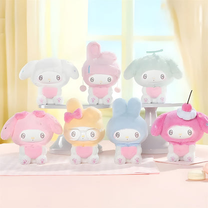 Sanrio My Melody 50th Anniversary Milk Candy Plush Keychain Blind Box