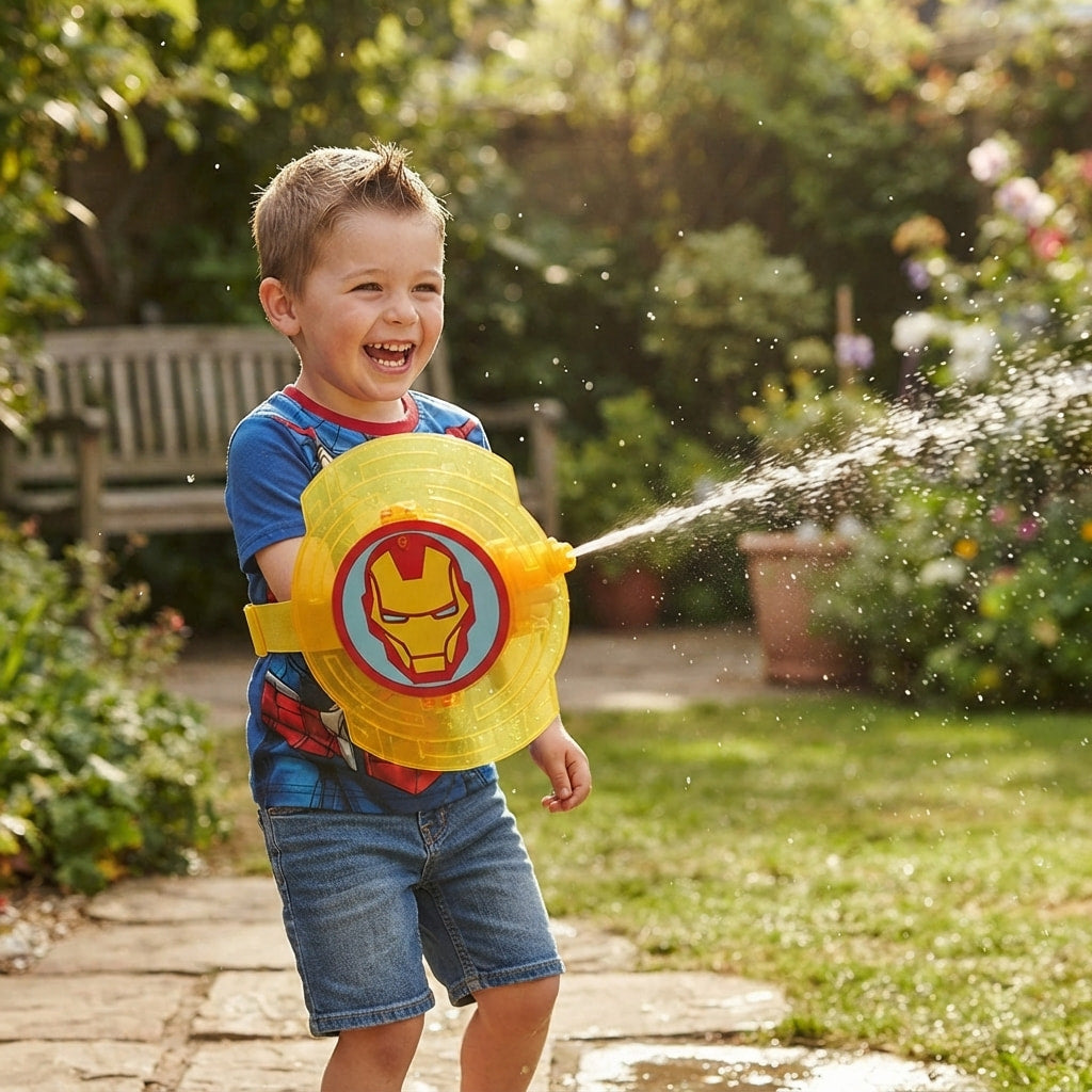 Marvel Iron Man Water Blaster Shield