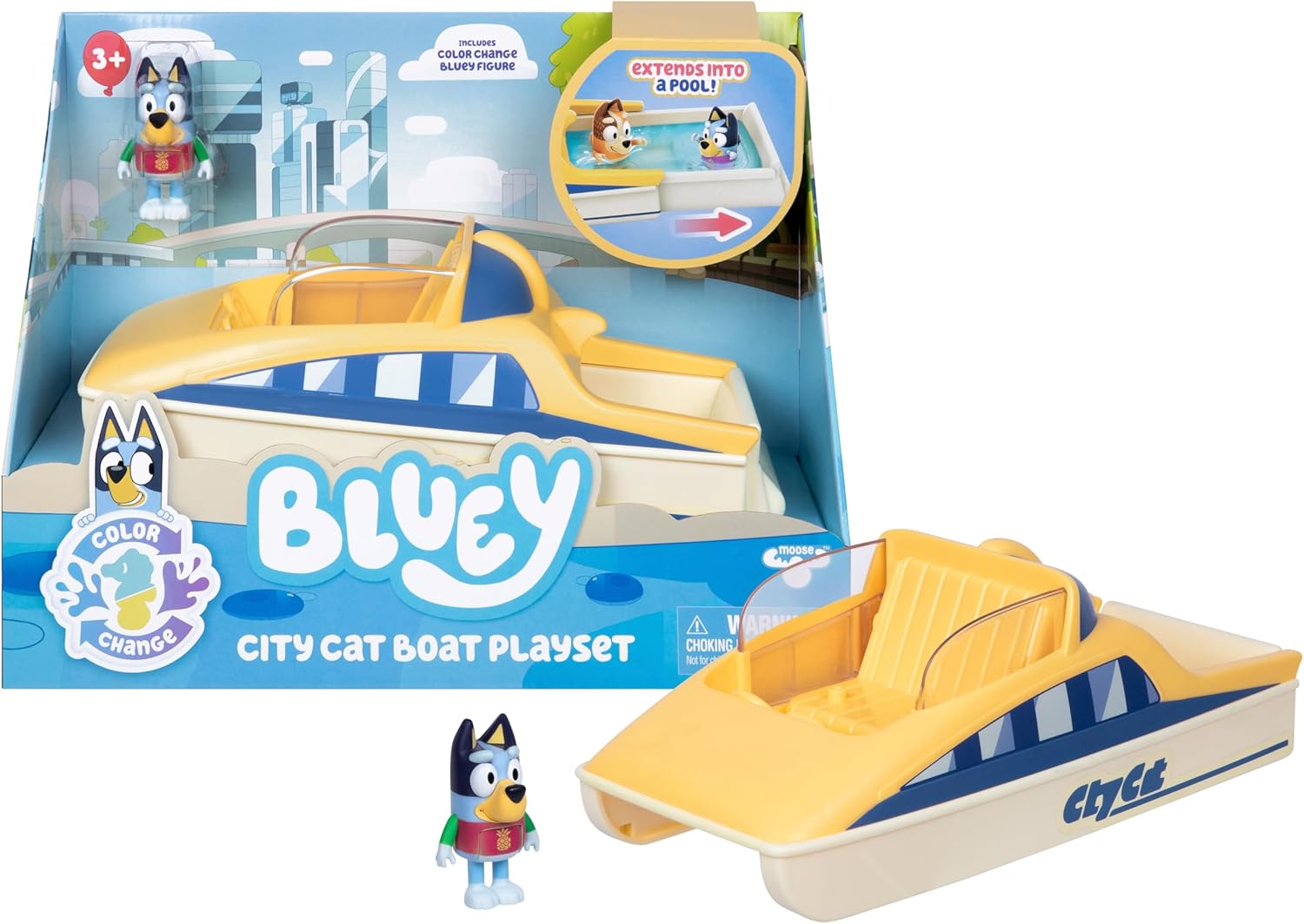 BLUEY S13 BLUEY'S MOTORBOAT VEHICLE - 630996189986