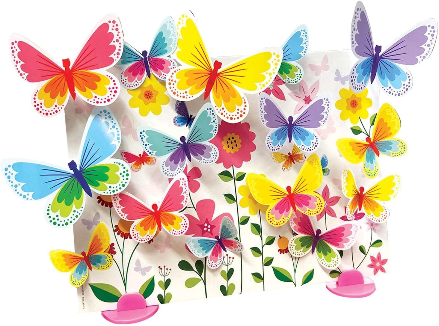 4M Glow 3D Butterfly Canvas