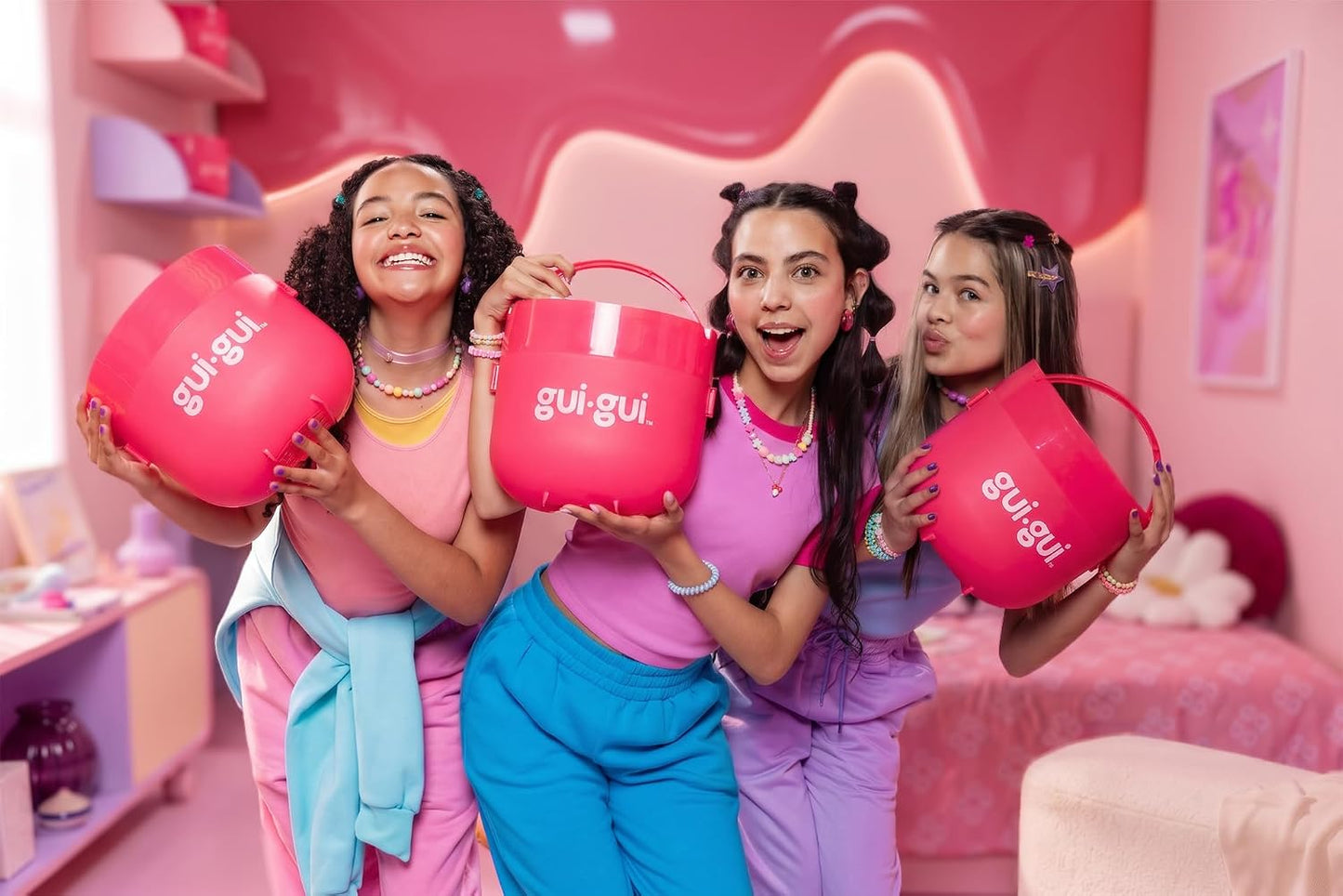 GUI GUI S2 Mega Slime Haul Kit with Colorful Slimes & Mix-Ins for Kids 6+