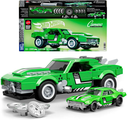 Mattel Brick Shop Hot Wheels Custom ’68 Camaro Building Set