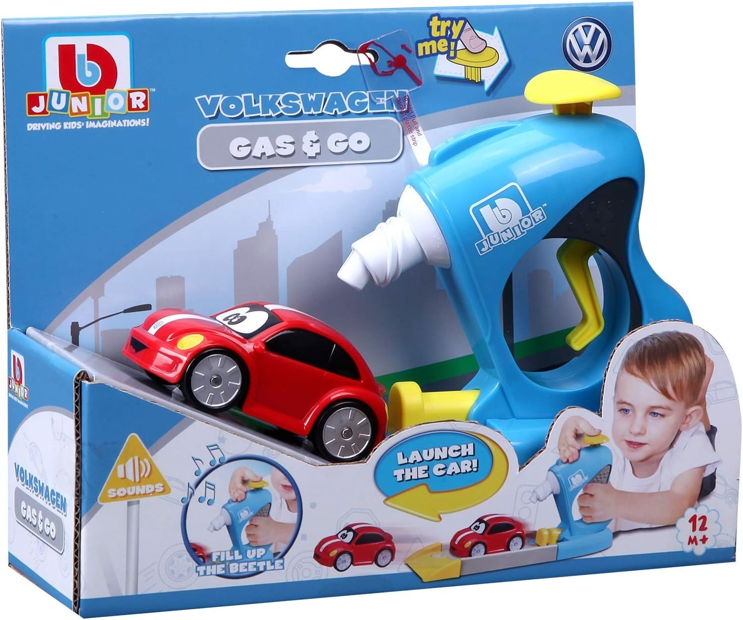 Volkswagen - Gas & Go - w/ 1pc New Beetle