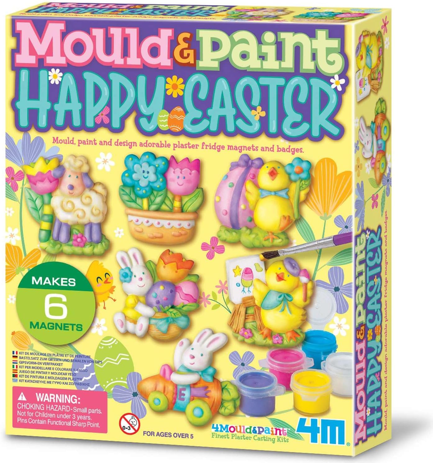 4M Mould & Paint Happy Easter