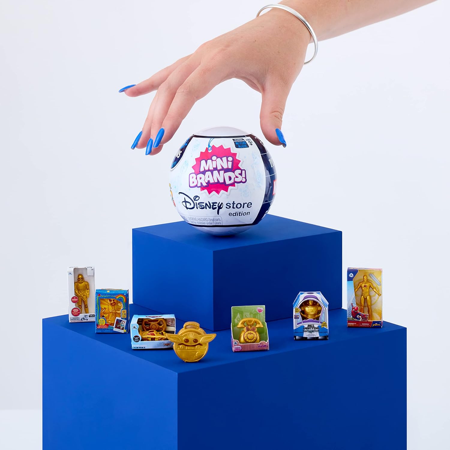5 SURPRISE-DISNEY STORE MINI BRANDS