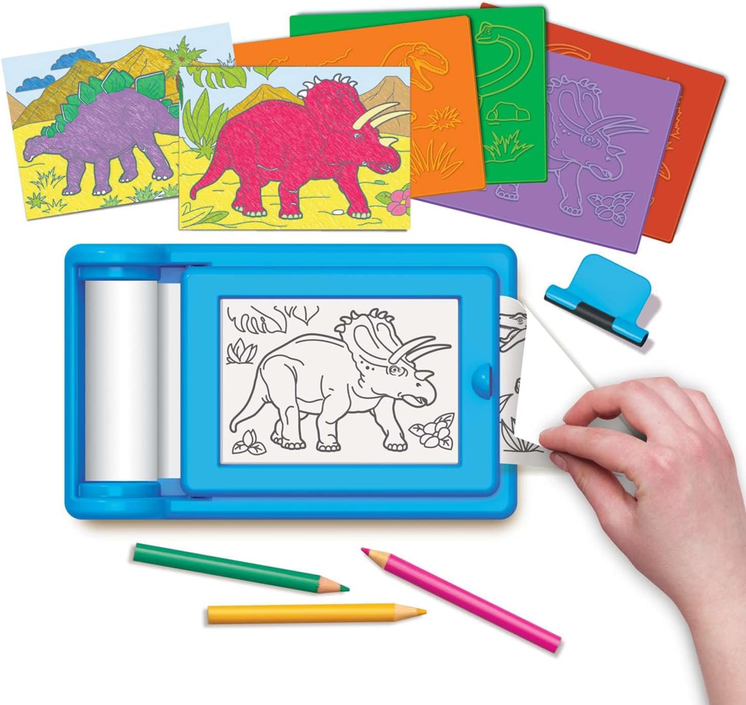 4M KidzMaker/Dinosaur Rub Art Studio