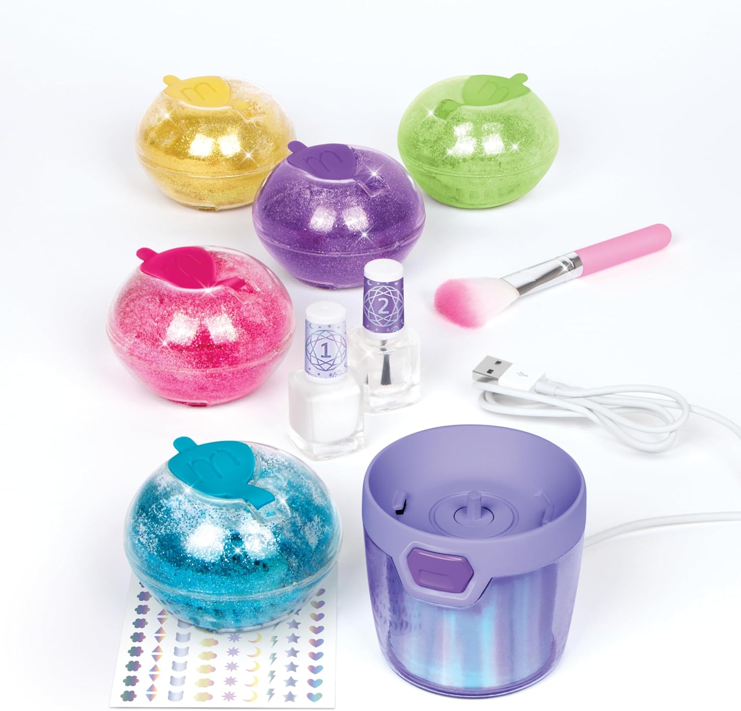 Party Nails Glitter Design Set